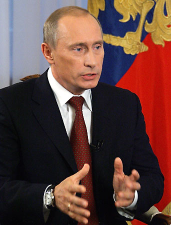 Russian Prime Minister Vladimir Putin