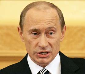 Russian President Vladimir Putin