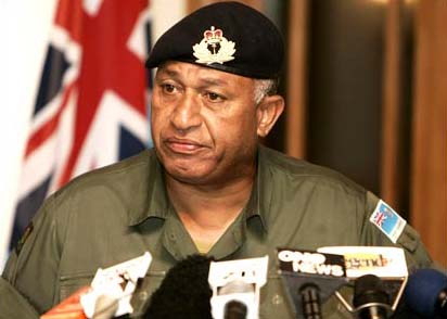 Fiji strongman Voreqe Bainimarama