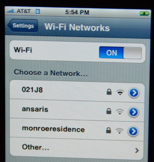 Wifi Network