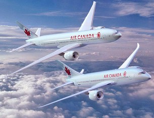 Air Canada voted best airline in North America