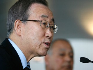 UN Secretary General Ban Ki-moon