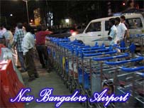 Deccan, Kingfisher land and take-off at new Bangalore Airport