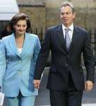 Tony Blair and Cherie Blair