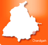chandigarh-Punjab-map