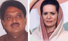 Vilasraj Deshmukh & Sonia Gandhi