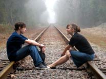 conversation in a noisy environment