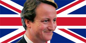 Brit Conservative MP David Cameron