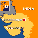 gandhinagar-gujarat-map