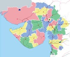 Heavy rainfall in Gujarat