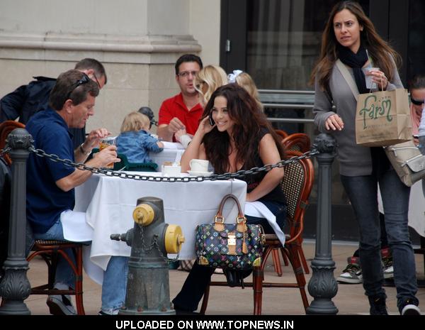 Butch Patrick and Brooke Lewis Sighted at The Farm of Beverly Hills at The Grove in Los Angeles Butch Patrick and Brooke Lewis Sighted at The Farm of Beverly Hills at The Grove in Los Angeles