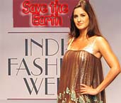 Earthy hues rule day one at India Fashion Week.