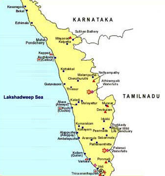 Kerala Map