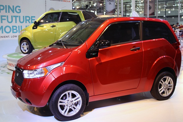 Mahindra & Mahindra launches new e2o in Delhi