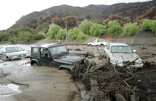 California curse? After fires come the mudslides
