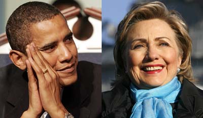 Life''s a picnic for Obama and Hillary Clinton