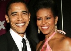 Glamour and curiosity as Obamas have tea with the queen