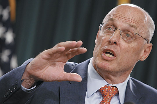 Paulson warns of "insufficient" tools without rescue plan 