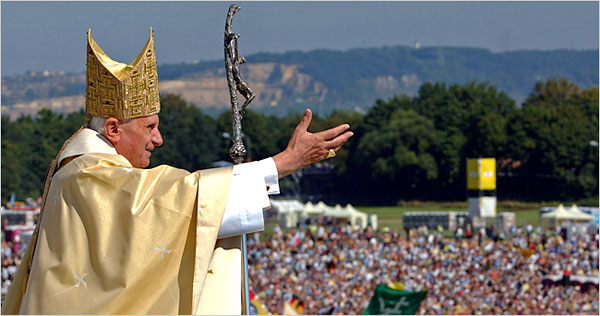 Pope Benedict XVI gives strong support to United Nations