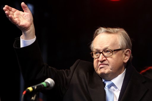 Peace Prize laureate Ahtisaari shares his thoughts on peace brokering