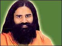 Indian Yoga guru Baba Ramdev