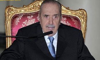 Former Argentina president Raul Alfonsin
