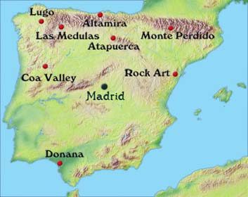 Spain map
