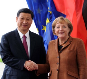 Xi Jinping, Angela Merkel